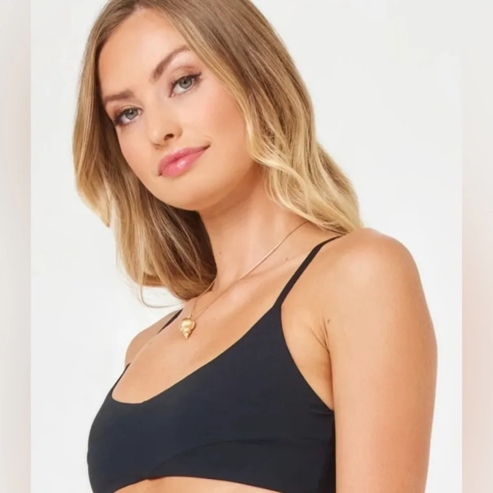 L*Space High Tide Bralette Bikini Swimsuit Top Size Small